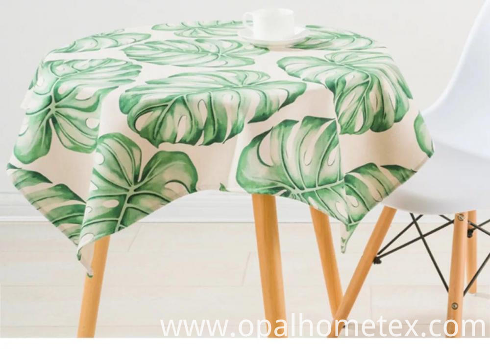 Printed Tablecloh For Home Textile